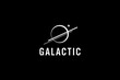 galactic logo vector icon illustration