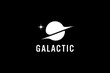 © Dyn Studio - galactic logo vector icon illustration