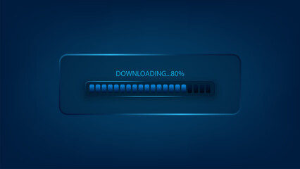 download progress status bar