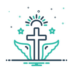 Mix icon for faith