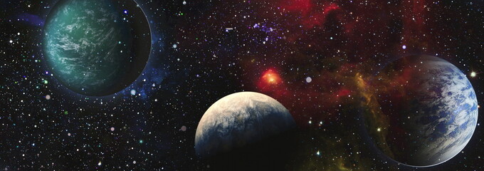 Wall Mural - stars of a planet and galaxy in a free space . bright star nebula. distant galaxy. abstract image. e