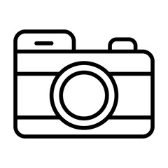 Poster - Outline Camera icon