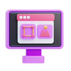 Graphic Design 3D Illustration