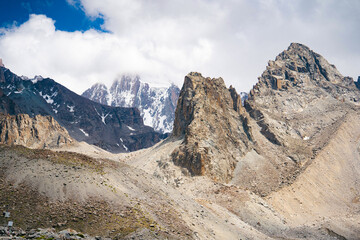 Wall Mural - Ala Archa Alpine National Park Landscape near Bishkek, Tian Shan Mountain Range, Kyrgyzstan, Central Asia