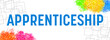 Apprenticeship Colorful Blobs Doodle Texture Text 