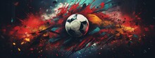 Ball Soccer Concept Sport Banner
