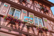 Half-timbered House In Colmar In Alsace (france)