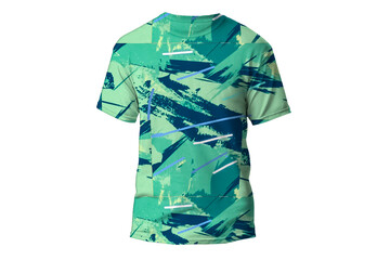 Wall Mural - Beautiful Patterned and Colored T-Shirts