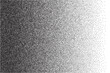 Stipple dots, gradient grain and noise texture vector illustration. Abstract black and white halftone background with grunge effect of grainy sand pattern, dust dotwork with random fade of points