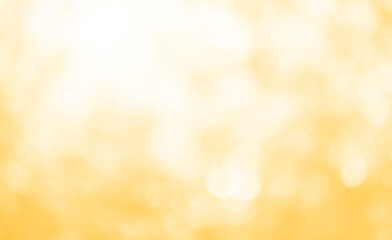 Blurred gold bokeh in soft smooth background.for decoration celebrate design