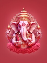 Happy Ganesh Chaturthi, lord ganesha, ganpati, Generative ai.