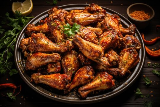 Hot and Spicy Buffalo Chicken Wings
