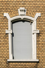Detail Of Classicistic Window At House Facade