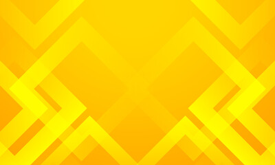 Wall Mural - Abstract modern yellow background with geometric layer overlay. Vector illustration