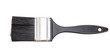 © Rawf8 - Paint brush new clean with black wooden handle isolated on transparent background. PNG