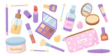 Set Of Cosmetic Products