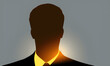© General Corner - silhouette of a person in a shadow, Generative ai