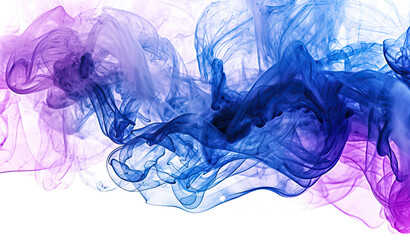 abstract colorful smoke,black and blue smoke abstract illustration in the style,smoke on white background