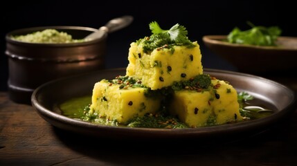 Wall Mural - dhokla