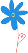 © wimonsiri - Flower blue