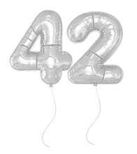 42 Silver Balloon Number 