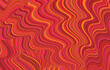 canvas print picture - fliessender wellenförmiger Hintergrund  rot orange