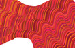 wellenförmige Linien Farbverlauf rot orange gelb, abstrakt