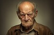 © AIGen - Portrait of Senior Male: The Crabby and Angry Grumpy Old Man: Generative AI