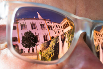 Wall Mural - Sintra, Portugal - Visiting the beautiful village of Sintra during summer