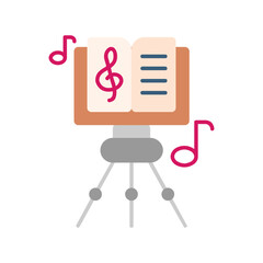 Sticker - Music score Icon