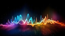 A Colorful Sound Waves