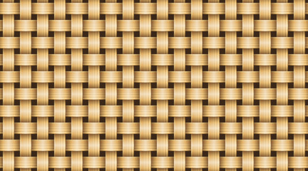 repeat woven basket texture , seamless wicker pattern wicker weaving pattern, vector background illu