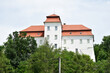Old castle building in Lendva city, Slovenia