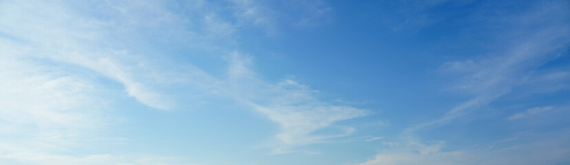 blue sky and clouds