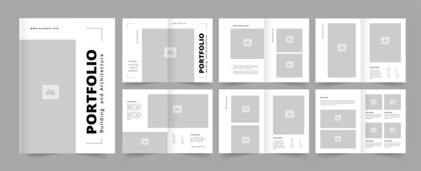 Wall Mural - portfolio design architecture portfolio architect portfolio template