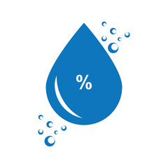 Poster - Humidity icon