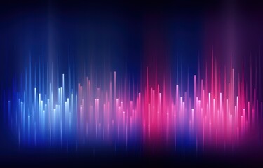 Wall Mural - Abstract purple music background