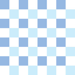  Blue Checkered pattern background vector