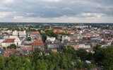 Fototapeta Desenie - Grudziądz, panorama miasto,stare miasto,widok