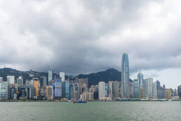 Wall Mural - Hong Kong city landmark