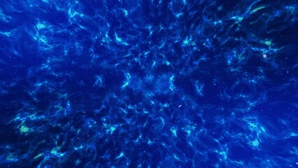 Wall Mural - 4k 3d outer space animation space flight to nebula eye deep space. flying star field. universe space