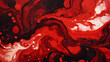 Schwarze und rote Tinte / Flüssig Textur