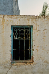 Wall Mural - old window in the old wall