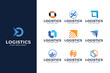 © amor - Logistic logo design. Creative delivery logo design collection.