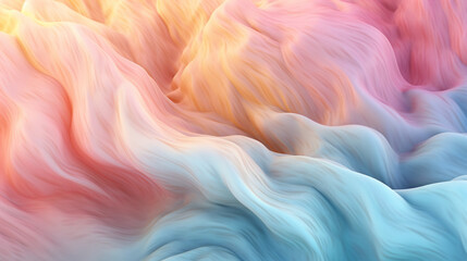 Wall Mural - background with organic and random shapes with pastel colors.