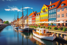 Copenhagen Travel Destination. Tour Tourism Exploring.