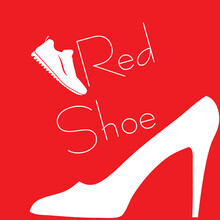 Red Shoe Poster