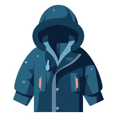 Sticker - Winter jacket design