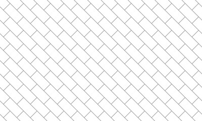 Wall Mural - grey oblique rectangle geometric seamless pattern. vector repeating texture.