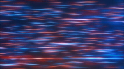 Wall Mural - futuristic ultra violet glowing lines, laser rays, speed of light. space time travel, warp speed, fu